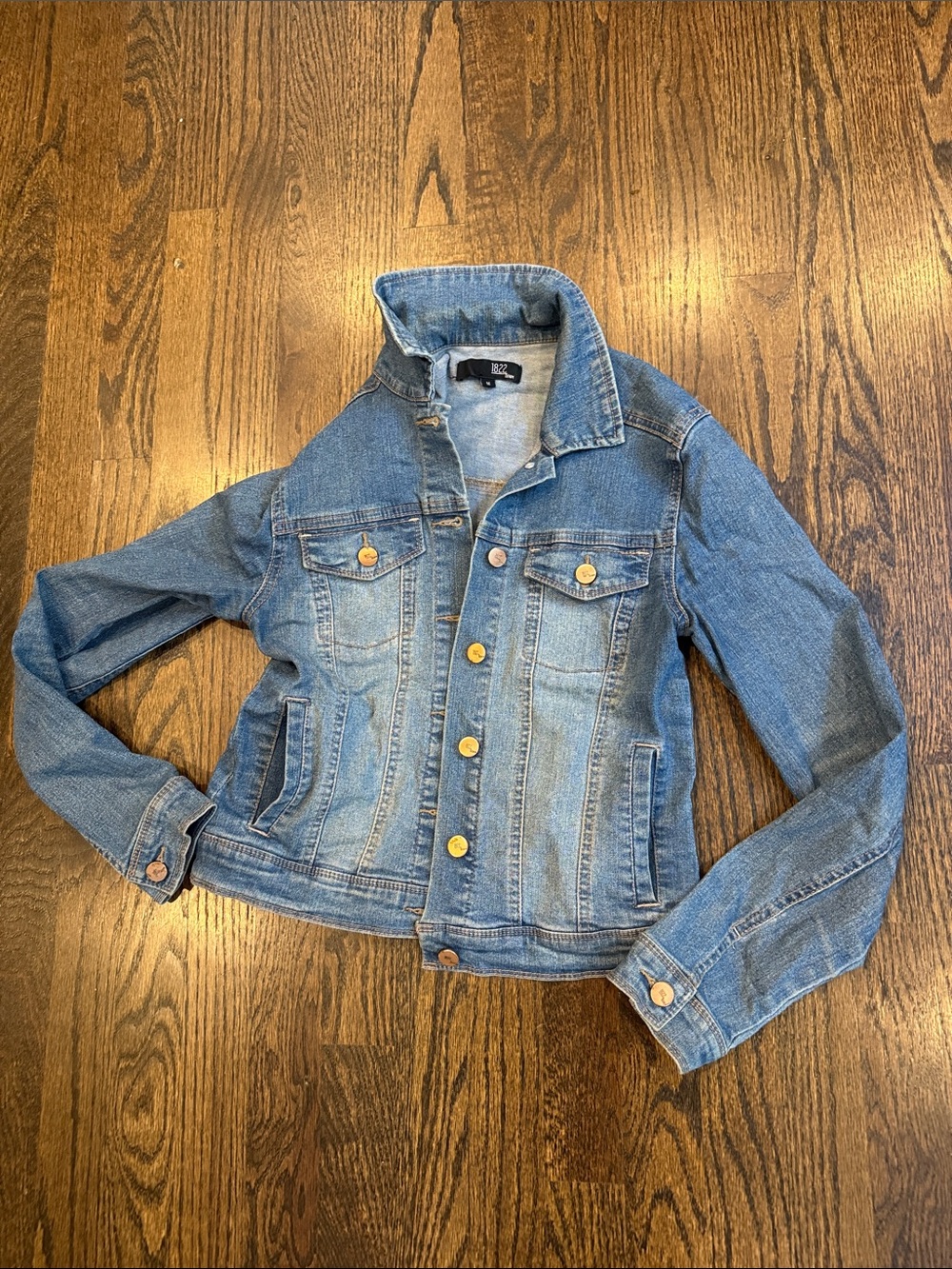 1822 MediuClassic Blue Denim Jacket - Women's Jean Jacket